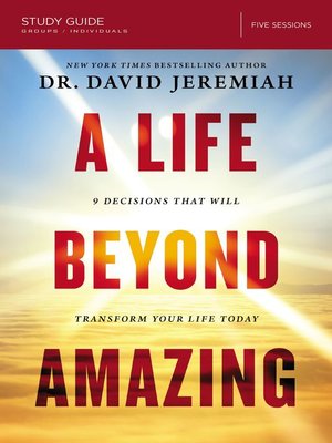cover image of A Life Beyond Amazing Bible Study Guide